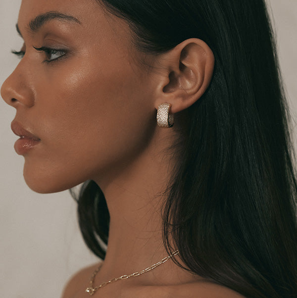 Nadia Earrings Gold