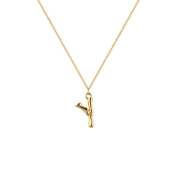 Letter Y Necklace